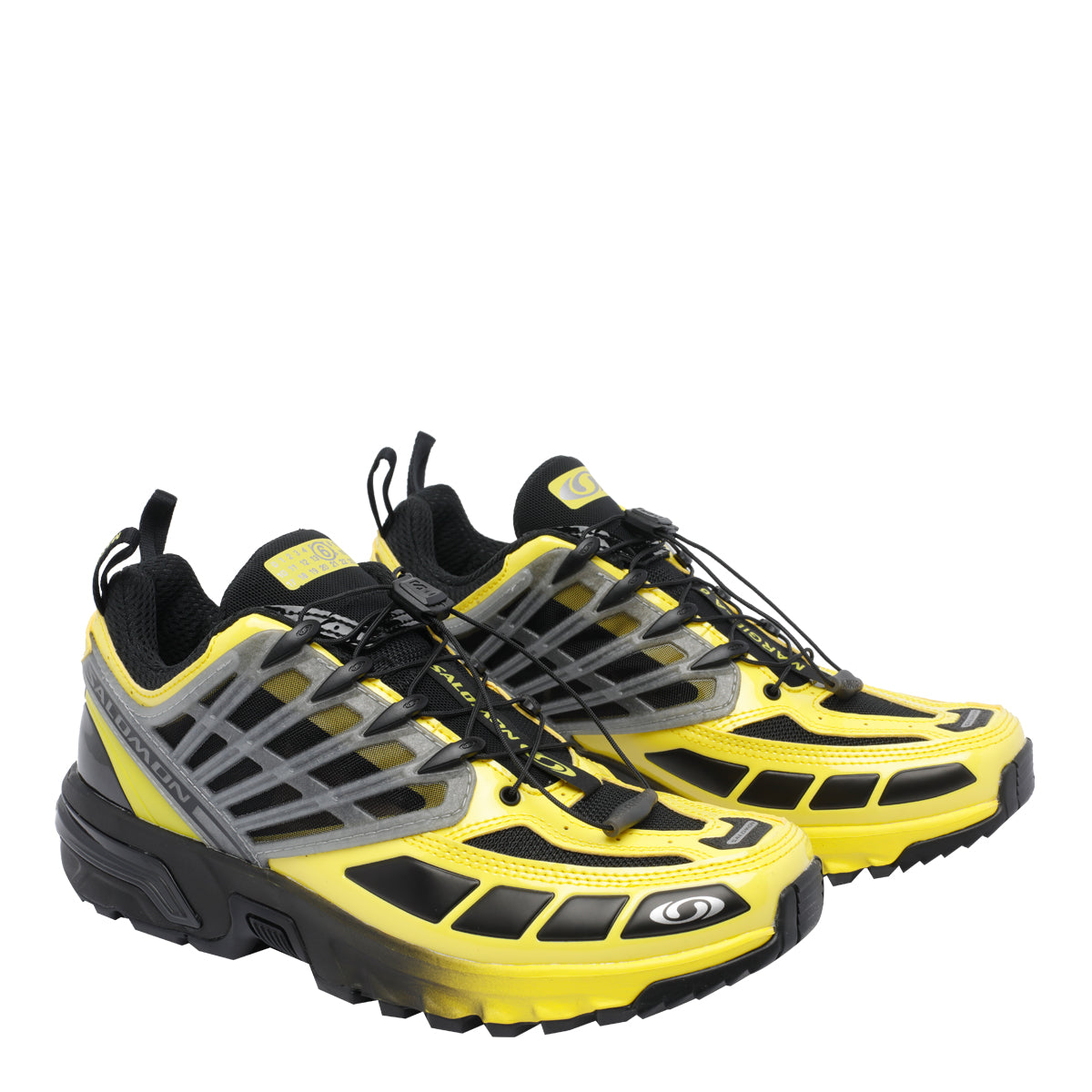 MM6 MAISON MARGIELA X SALOMON Sneakers Yellow Fabric Rubber/rubber Sole