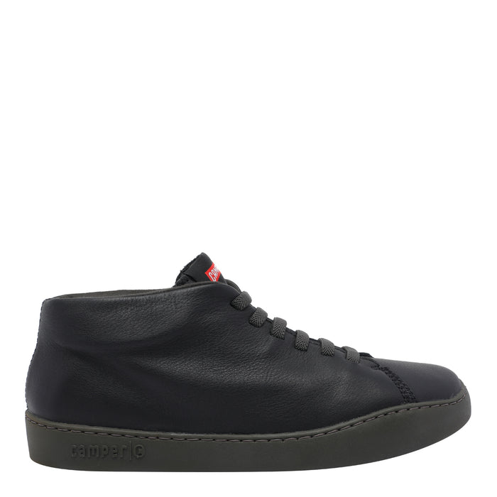 Camper Sneakers Black Calf Leather/rubber Sole