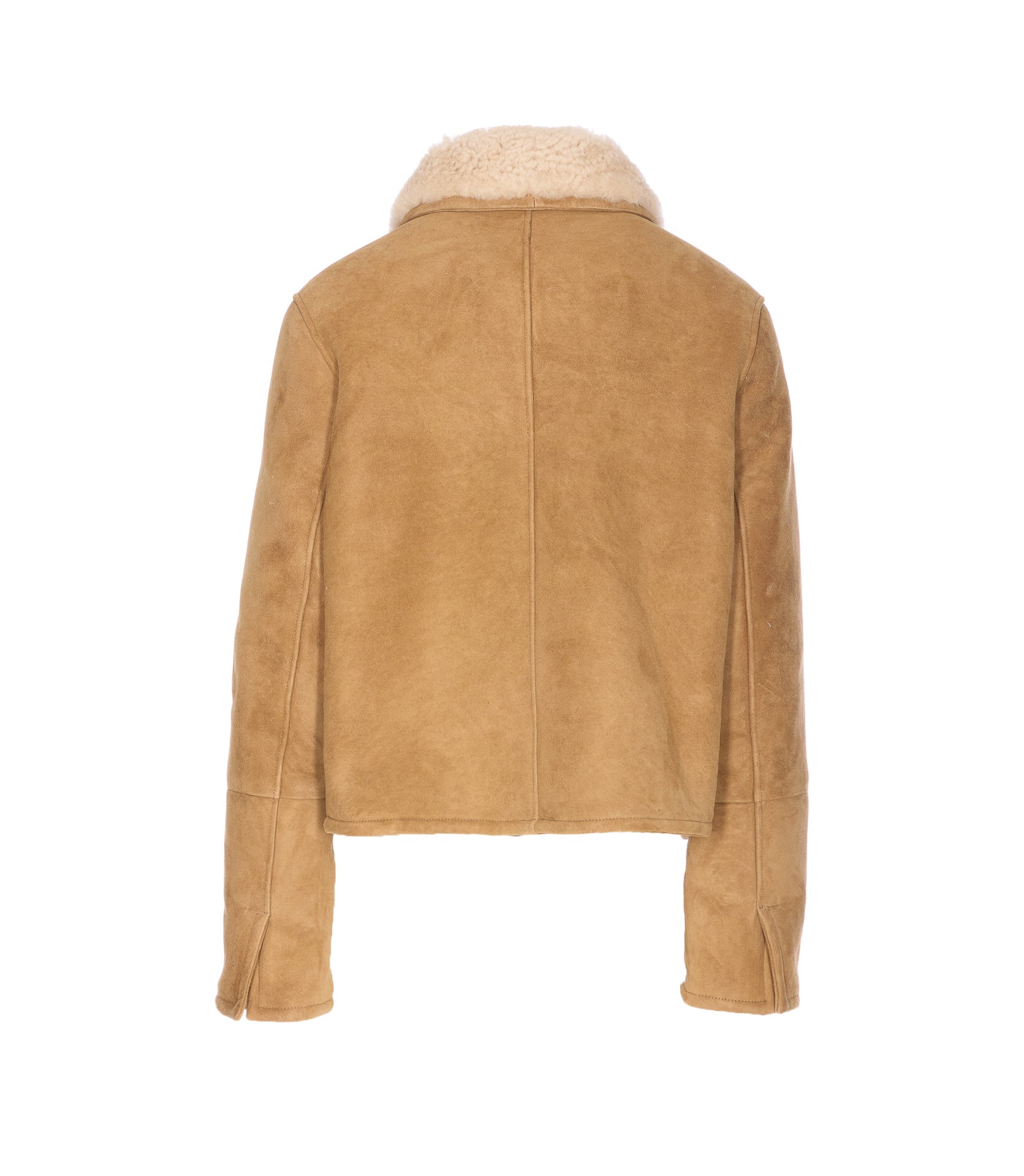 Ami Alexandre Matiussi Jackets Beige Sheep Shearling