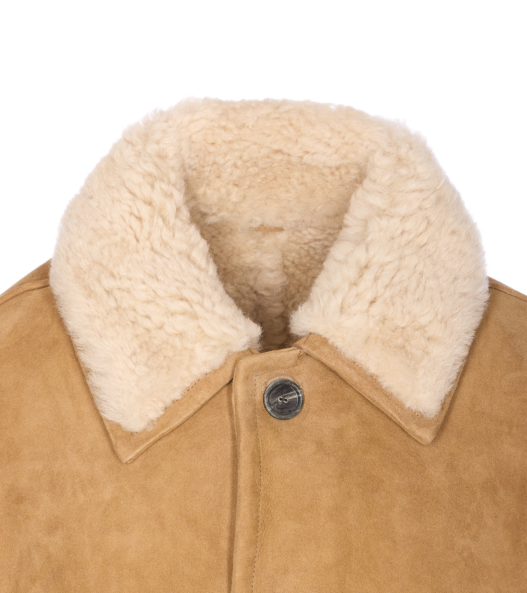 Ami Alexandre Matiussi Jackets Beige Sheep Shearling