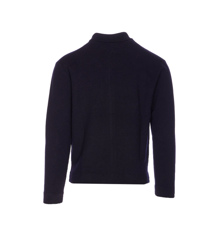 Hosio T-Shirts And Polos Blue Wool
