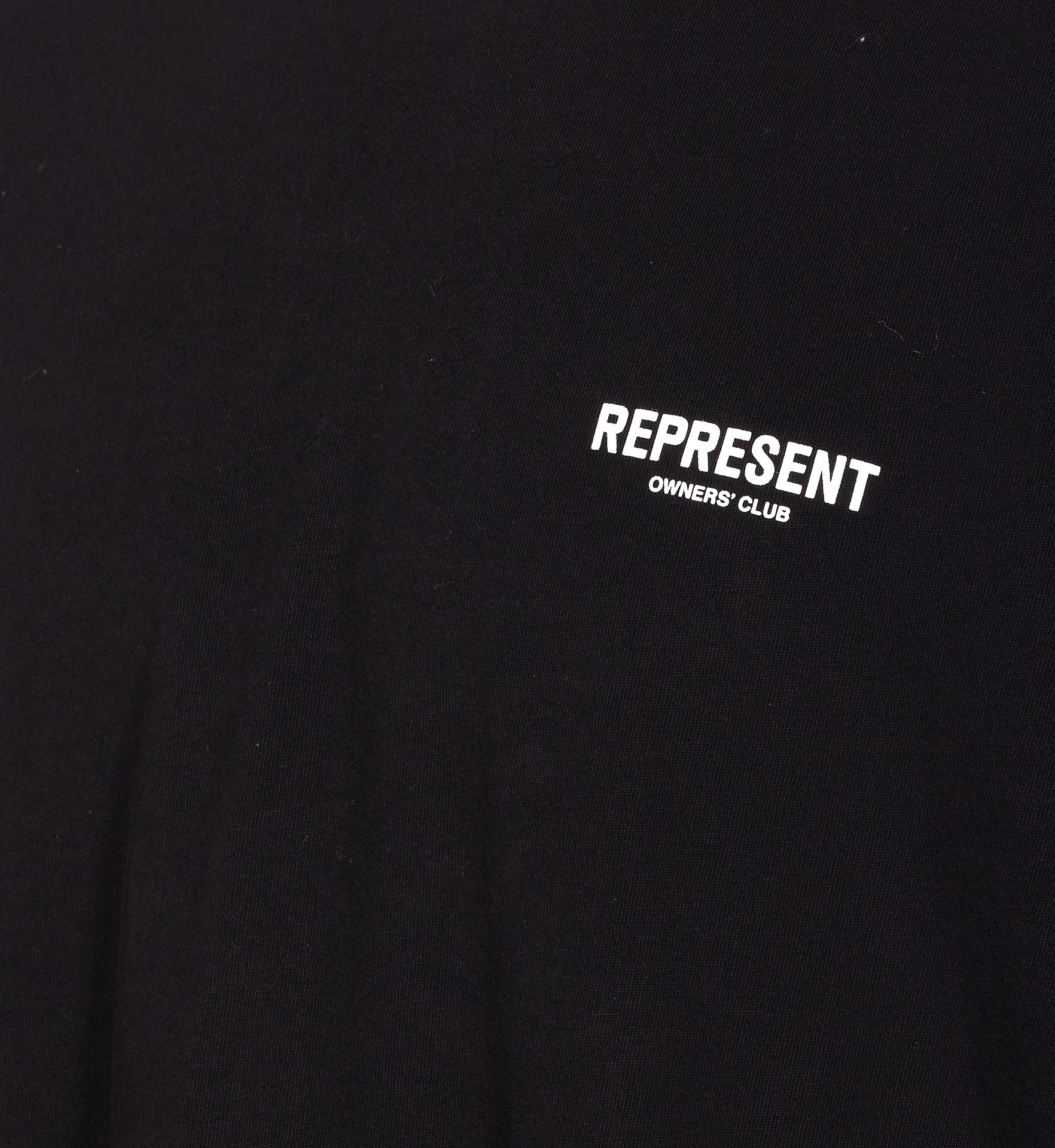 Represent T-shirts and Polos Black Cotton
