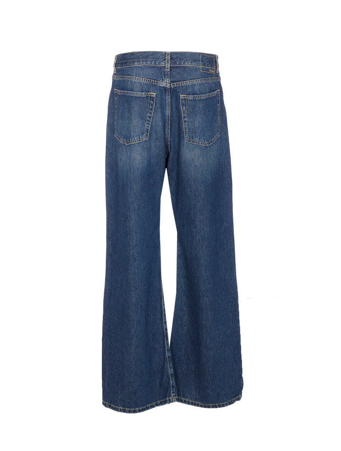 Pinko Jeans Blue Cotton