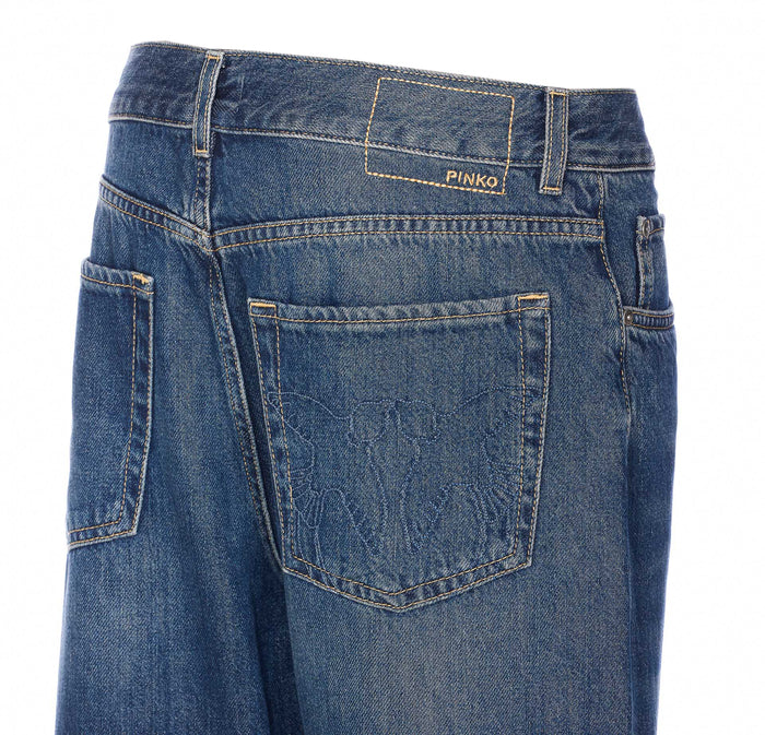 Pinko Jeans Blue Cotton
