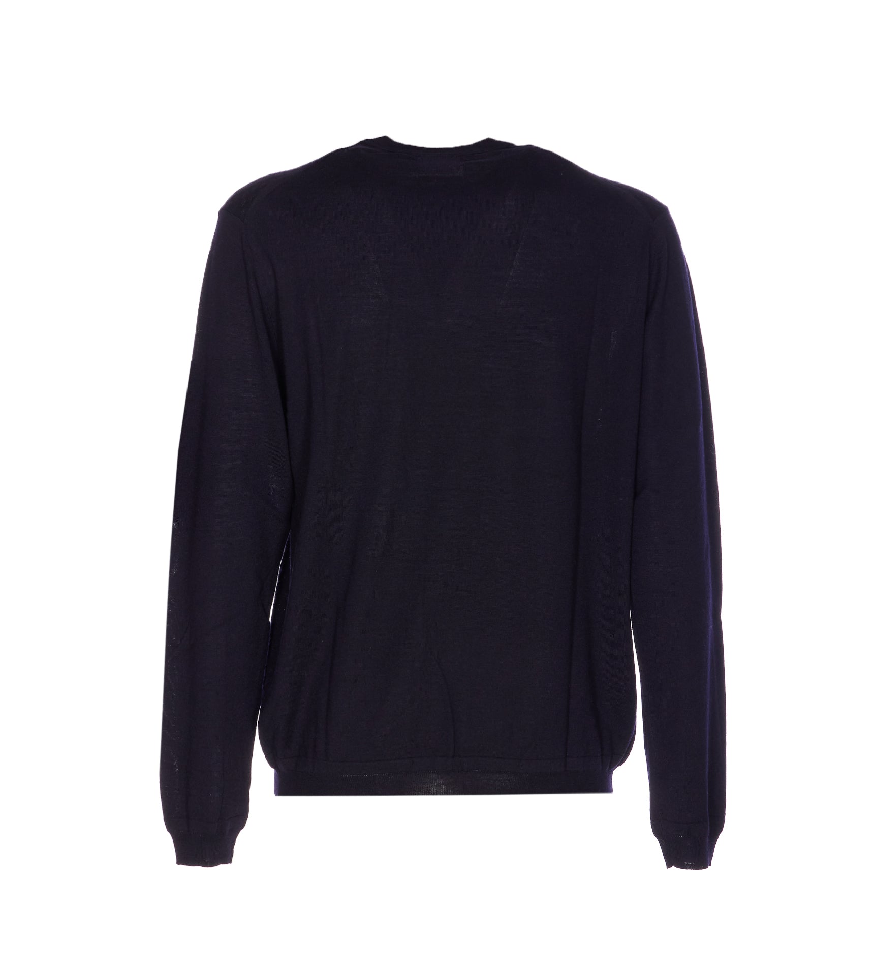 Hosio Sweaters Blue Wool