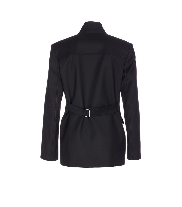 Pinko Jackets Black Wool