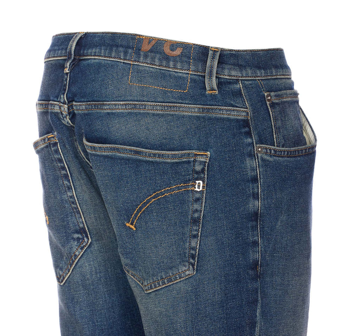 Dondup Jeans Blue Cotton