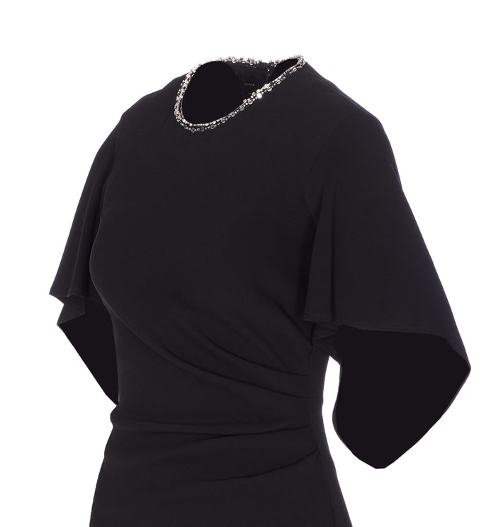 Pinko Dresses Black Viscose