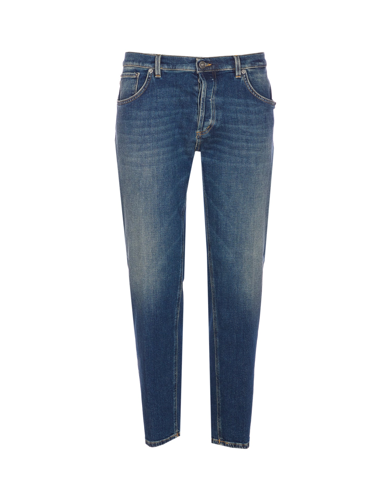 Dondup Jeans Blue Cotton