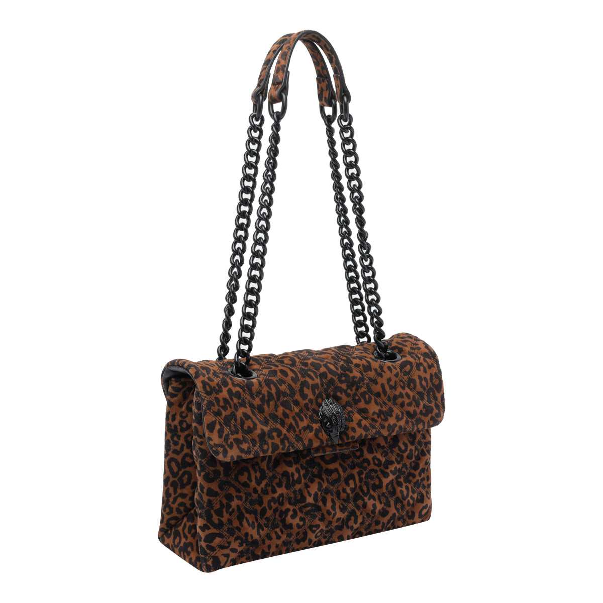 Kurt Geiger Bags Brown Suede Calf Leather