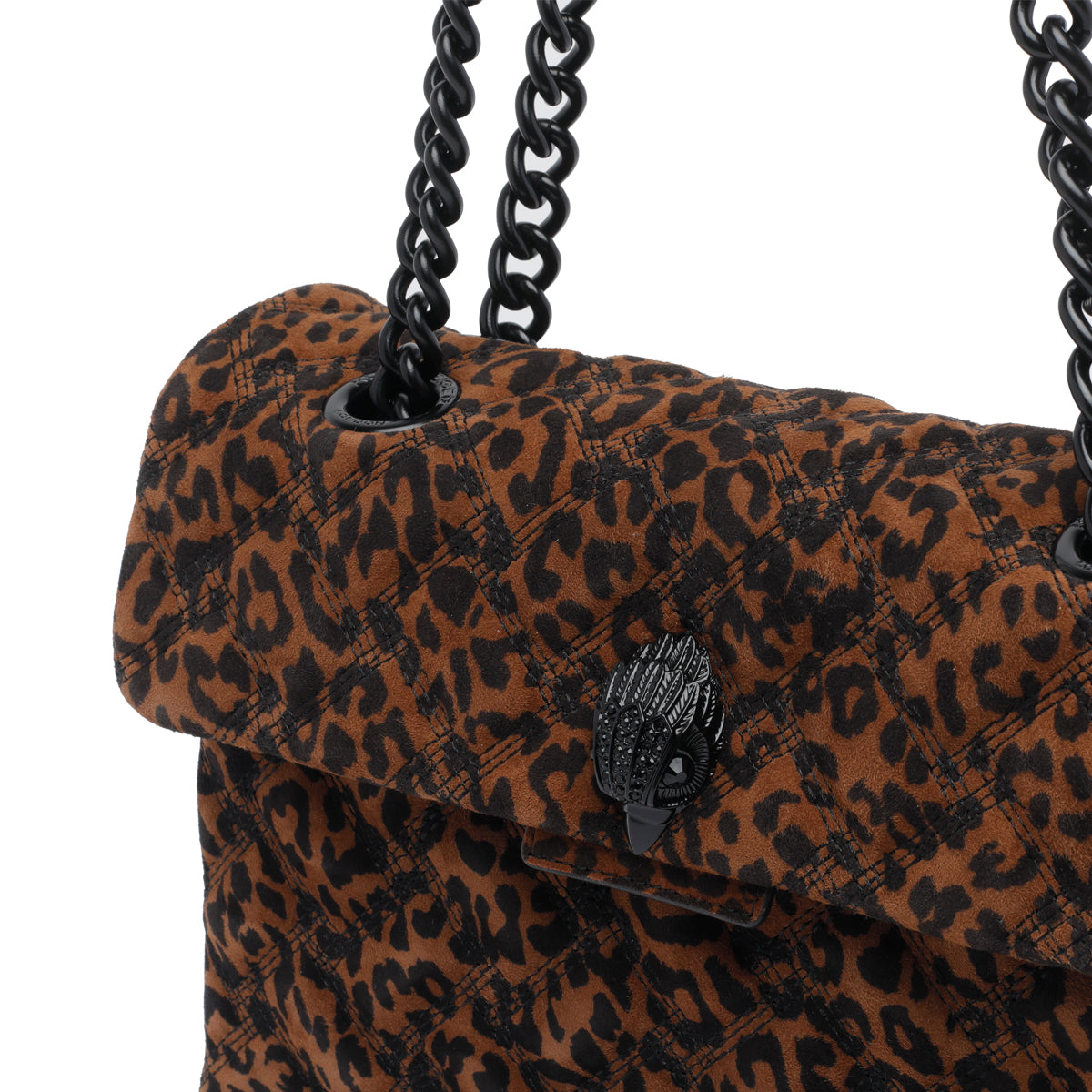Kurt Geiger Bags Brown Suede Calf Leather