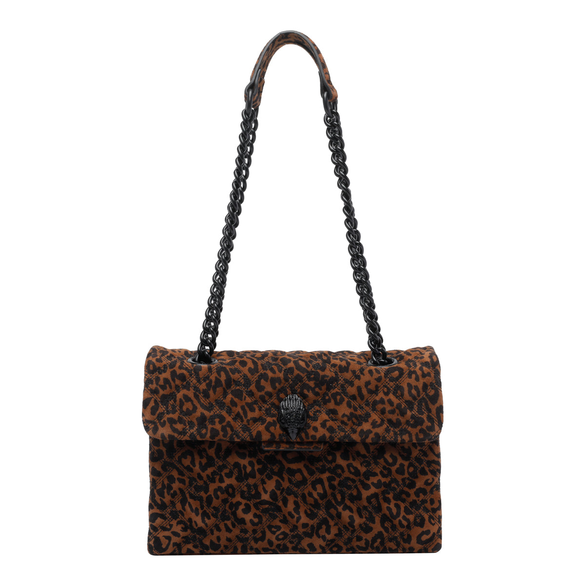 Kurt Geiger Bags Brown Suede Calf Leather