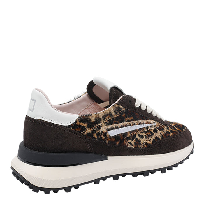 D.A.T.E. Sneakers Black Calf Leather/rubber Sole