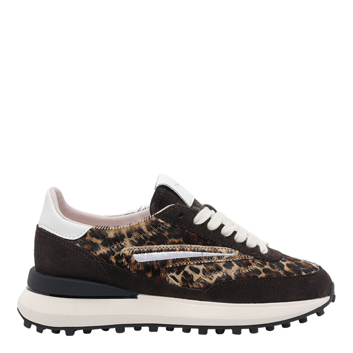 D.A.T.E. Sneakers Black Calf Leather/rubber Sole