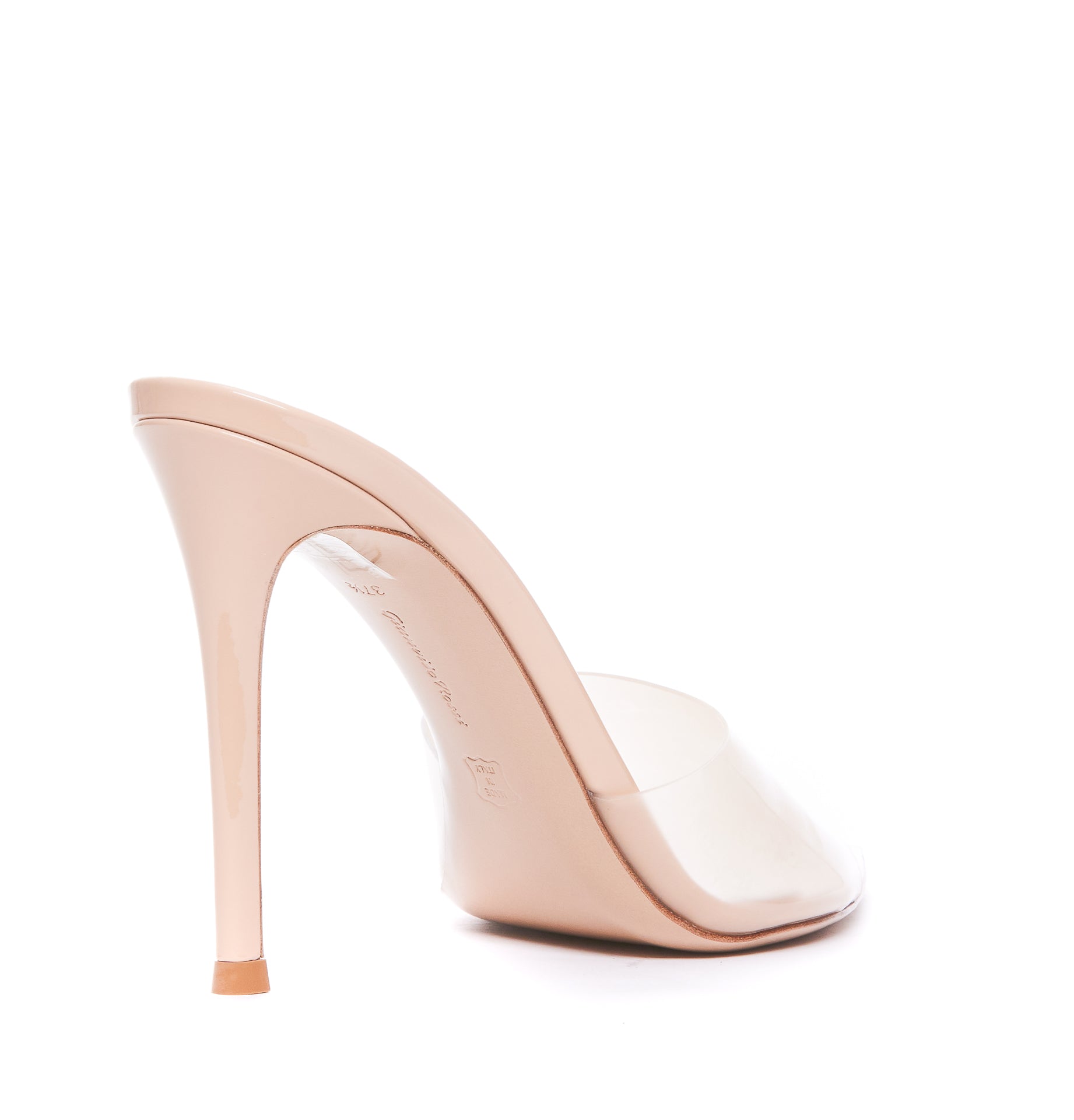 Gianvito Rossi With Heel Pink Rubber/leather Sole
