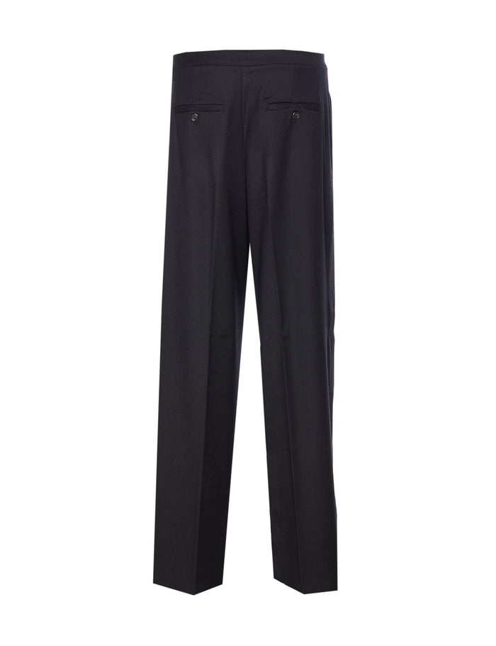 Pinko Trousers Black Wool