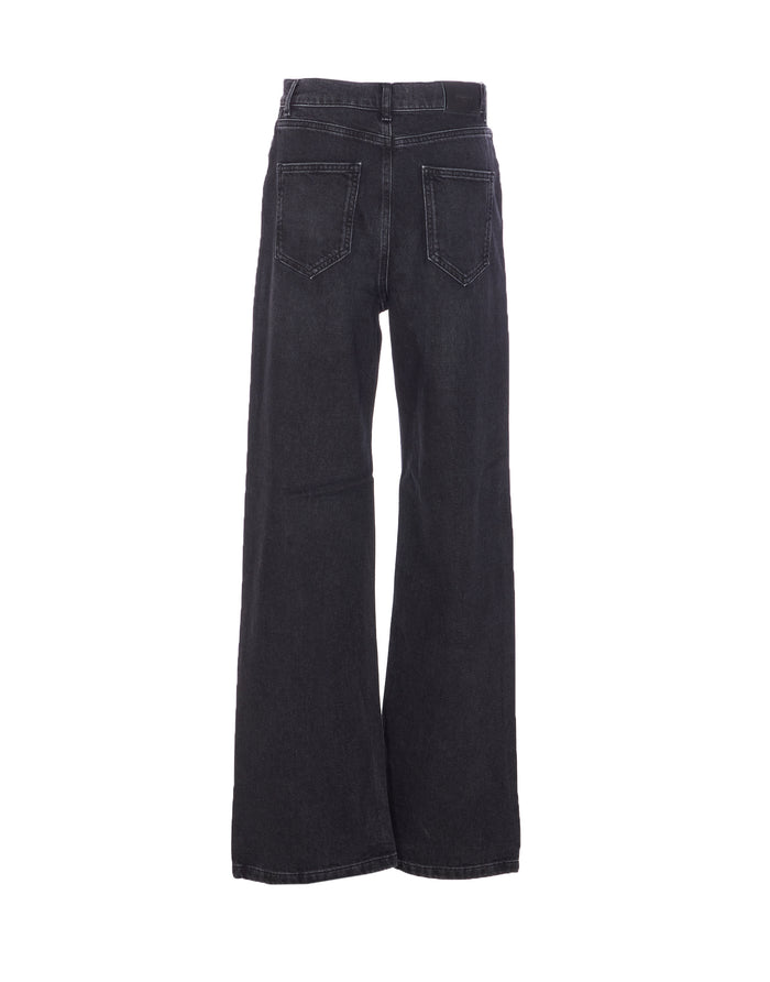 Twin-set Jeans Black Cotton
