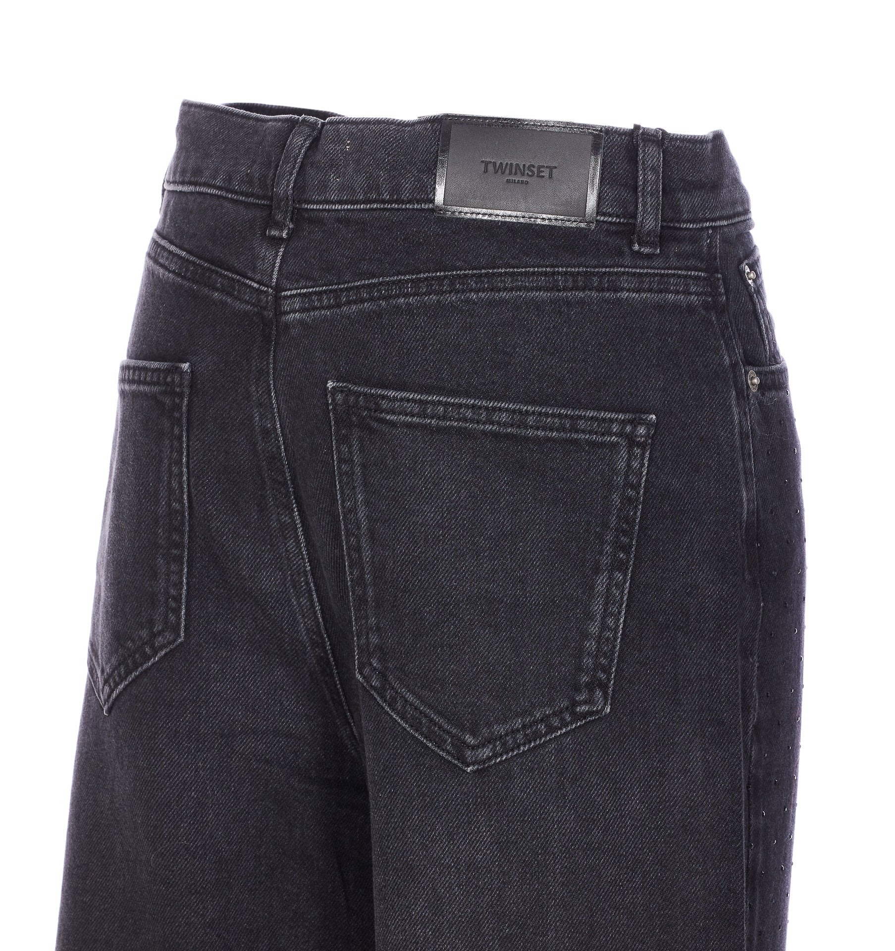 Twin-set Jeans Black Cotton