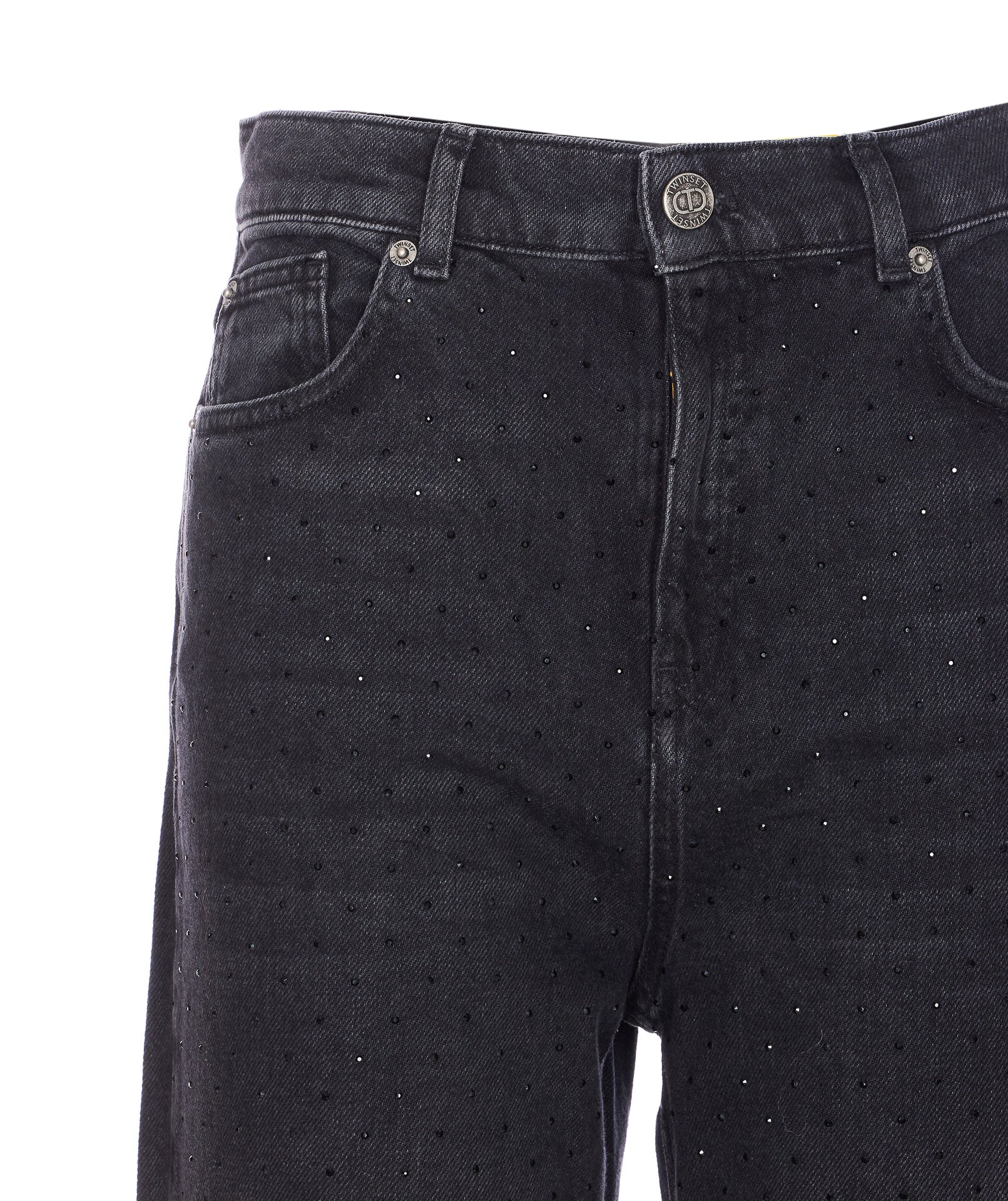 Twin-set Jeans Black Cotton