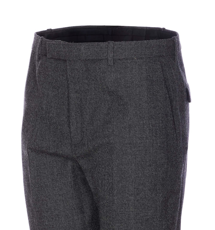 Gucci Trousers Grey Wool