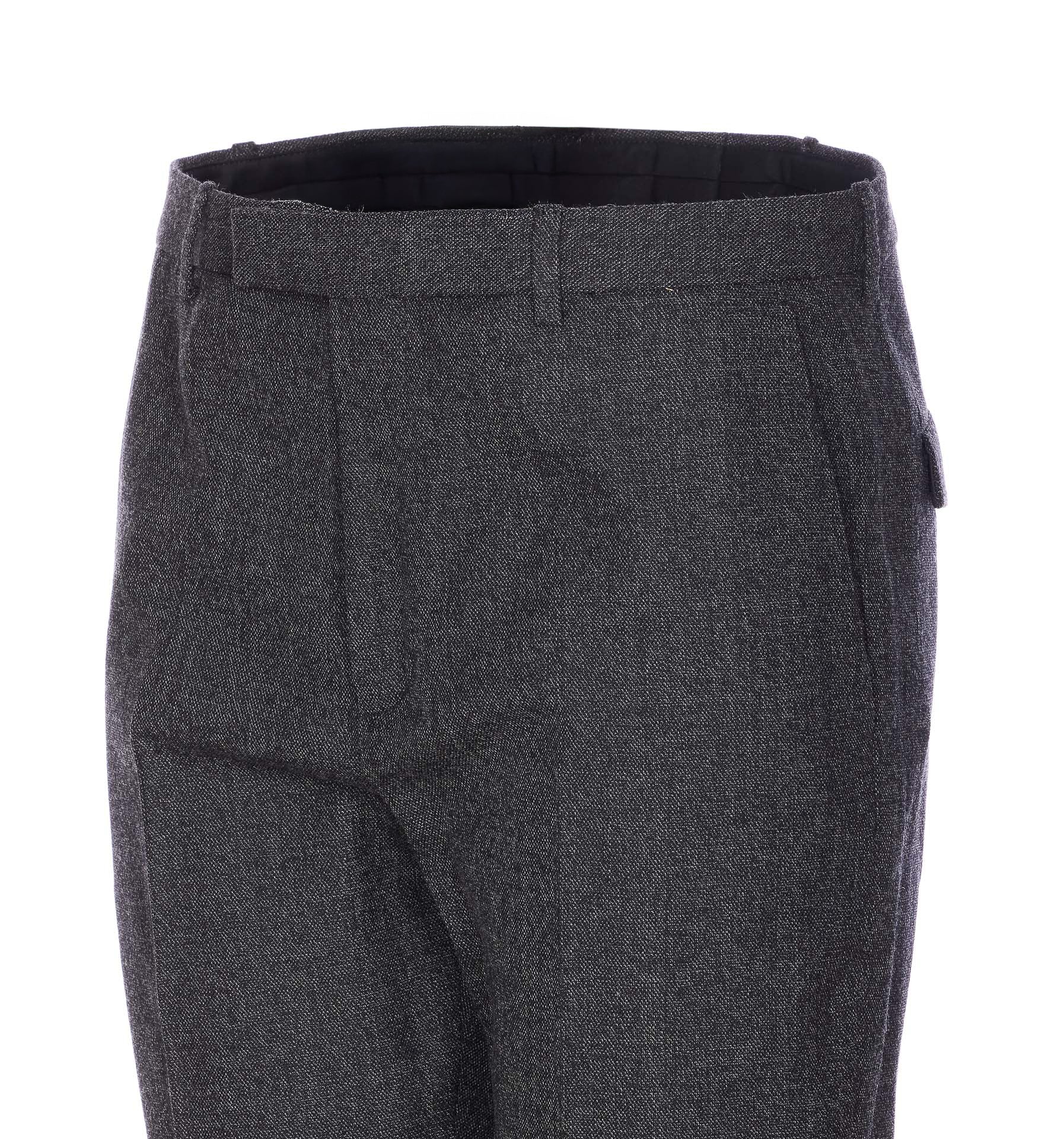 Gucci Trousers Grey Wool