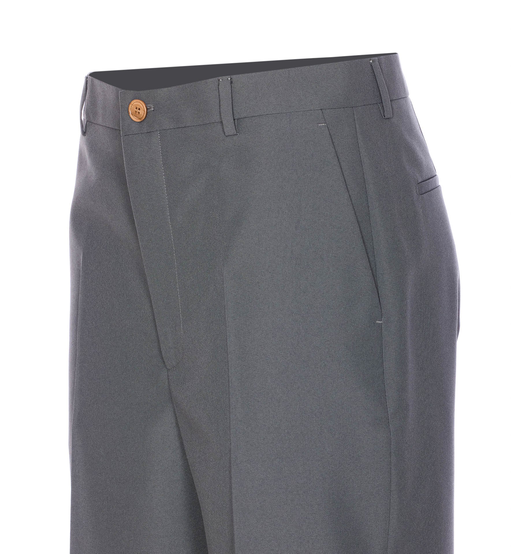 Gucci Trousers Grey Polyester