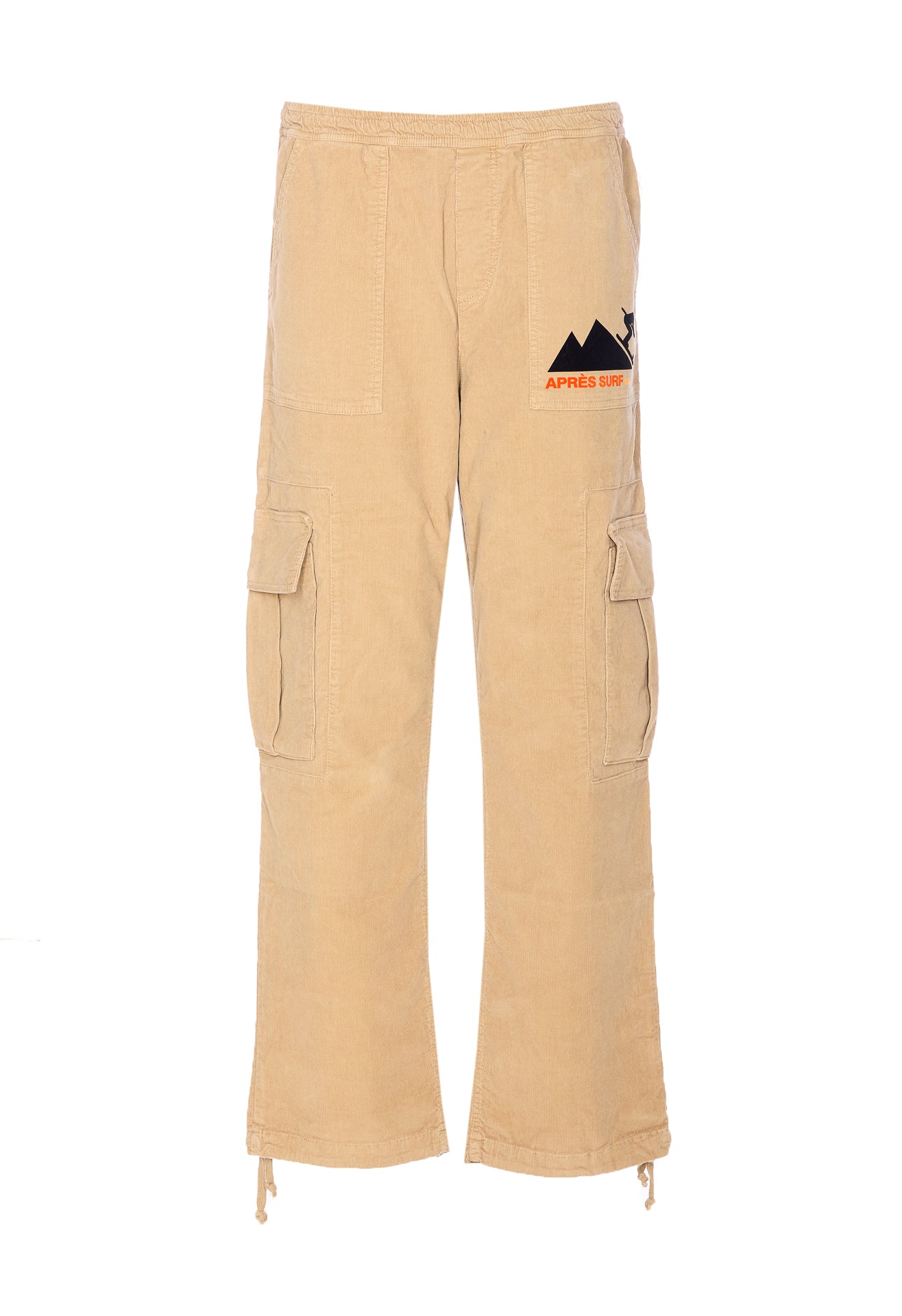 APRES SURF Trousers Beige Cotton
