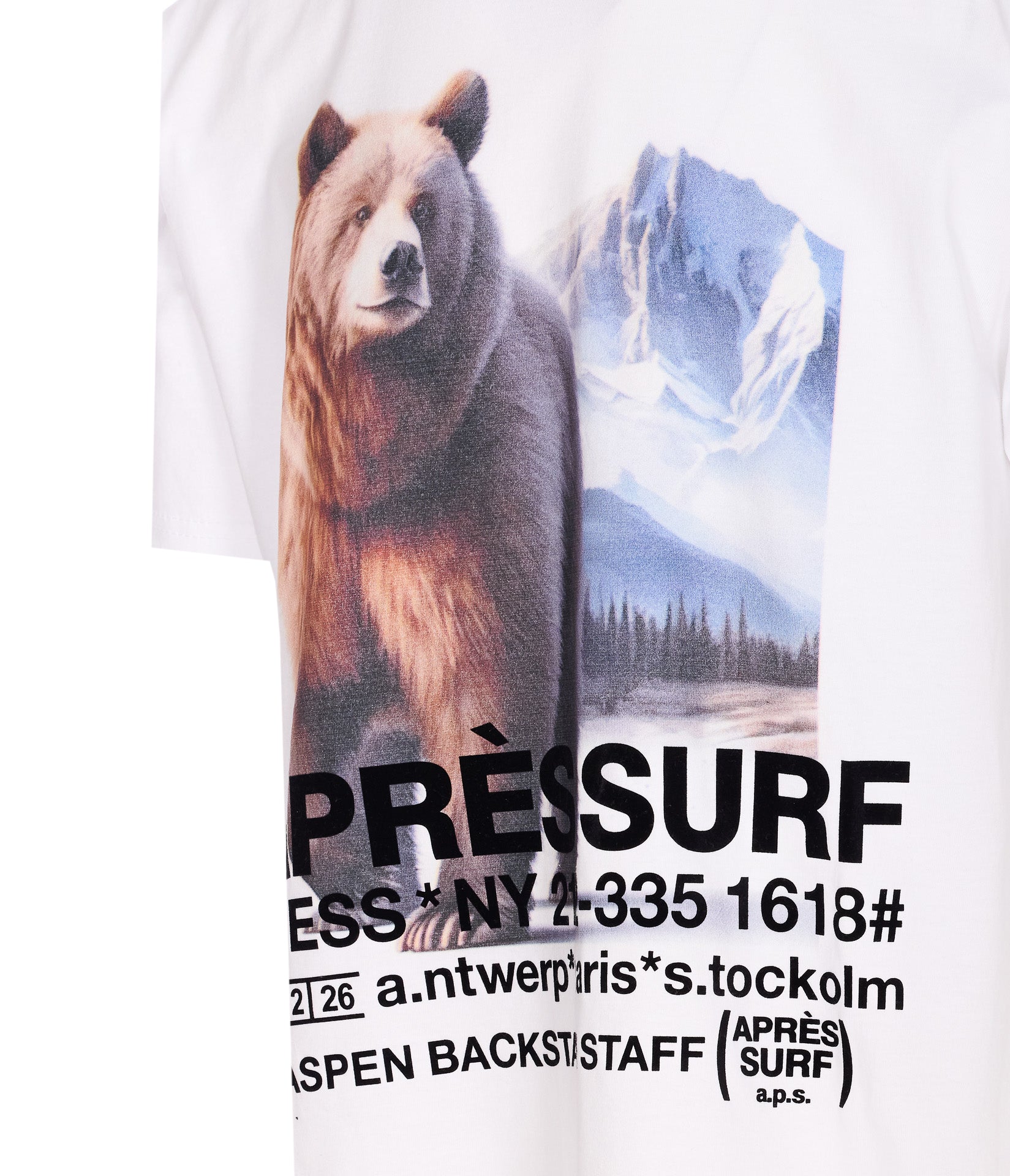 APRES SURF T-shirts and Polos White Cotton