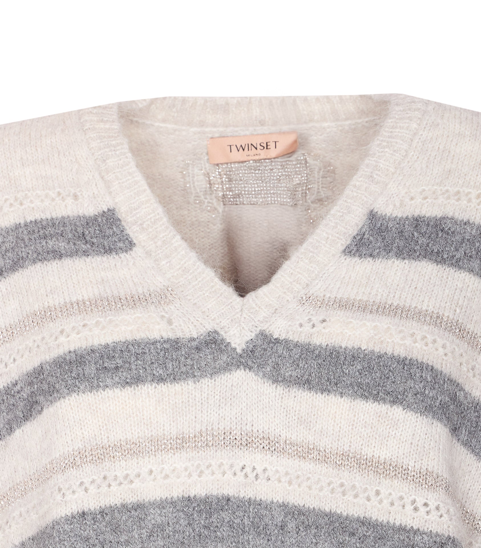 Twin-set Sweaters Grey Polyamide