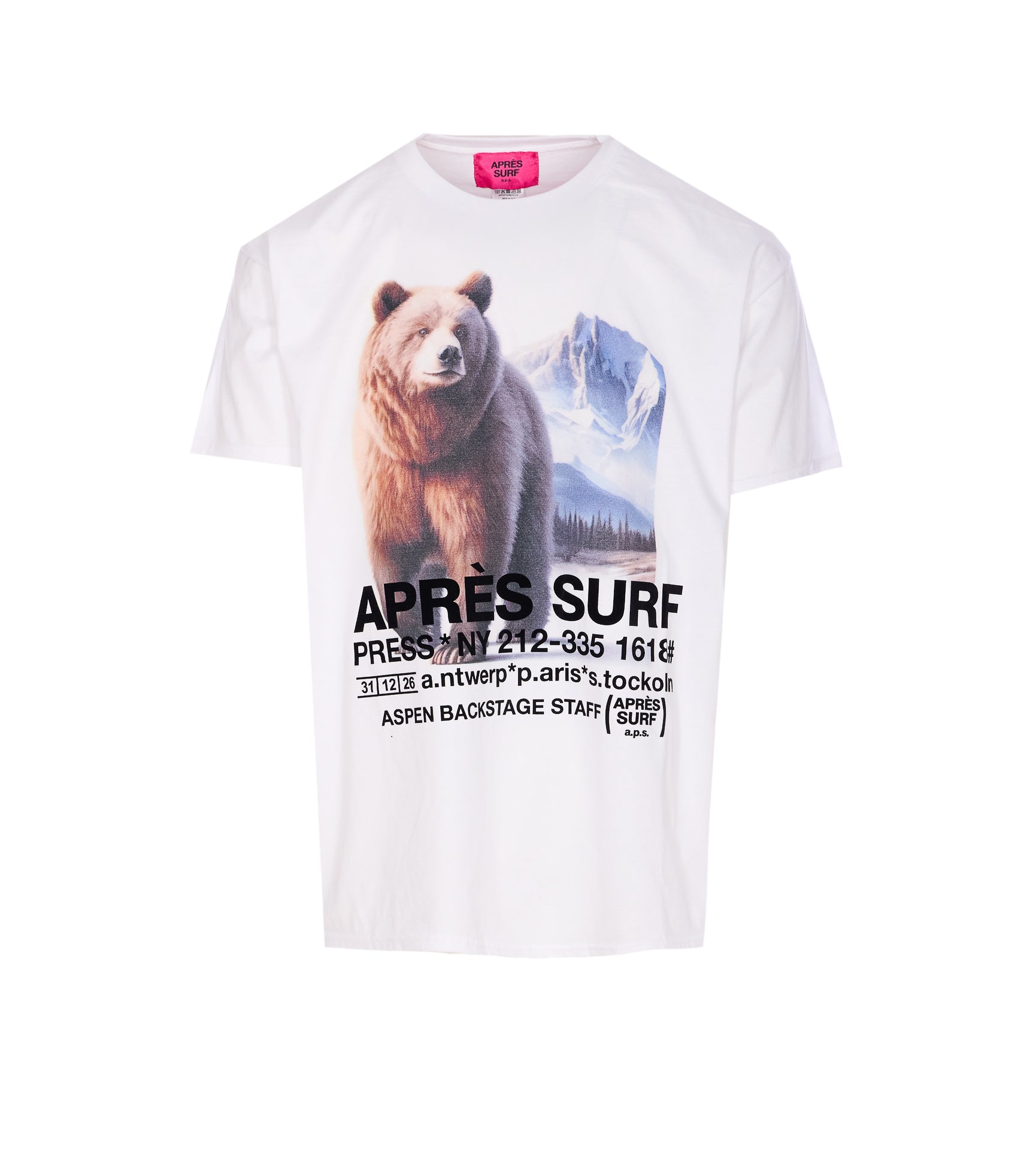 APRES SURF T-shirts and Polos White Cotton