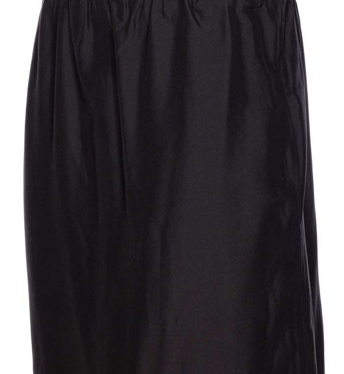 The Row Skirts Black Cotton