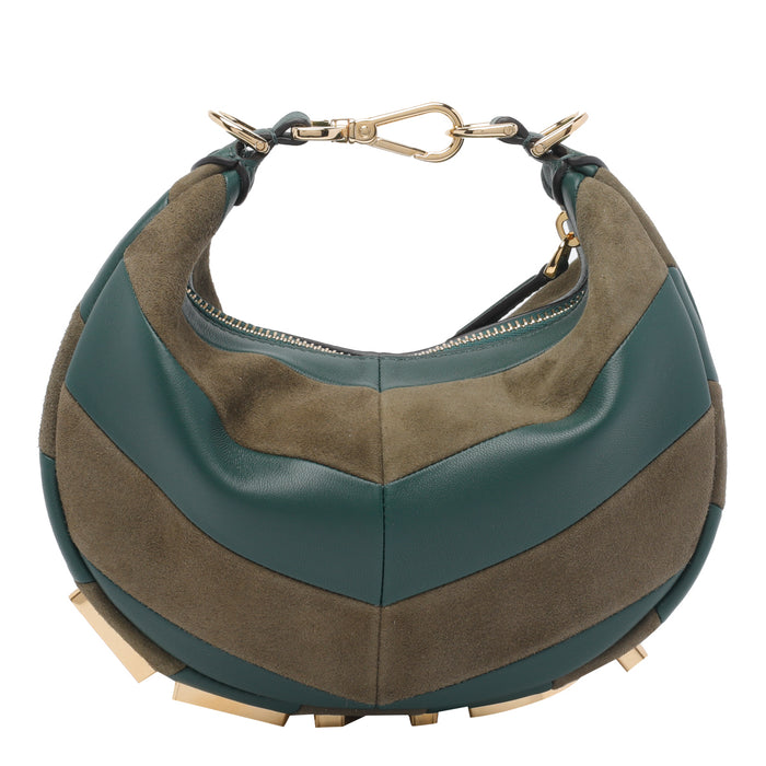 Fendi Bags Green Calf Leather