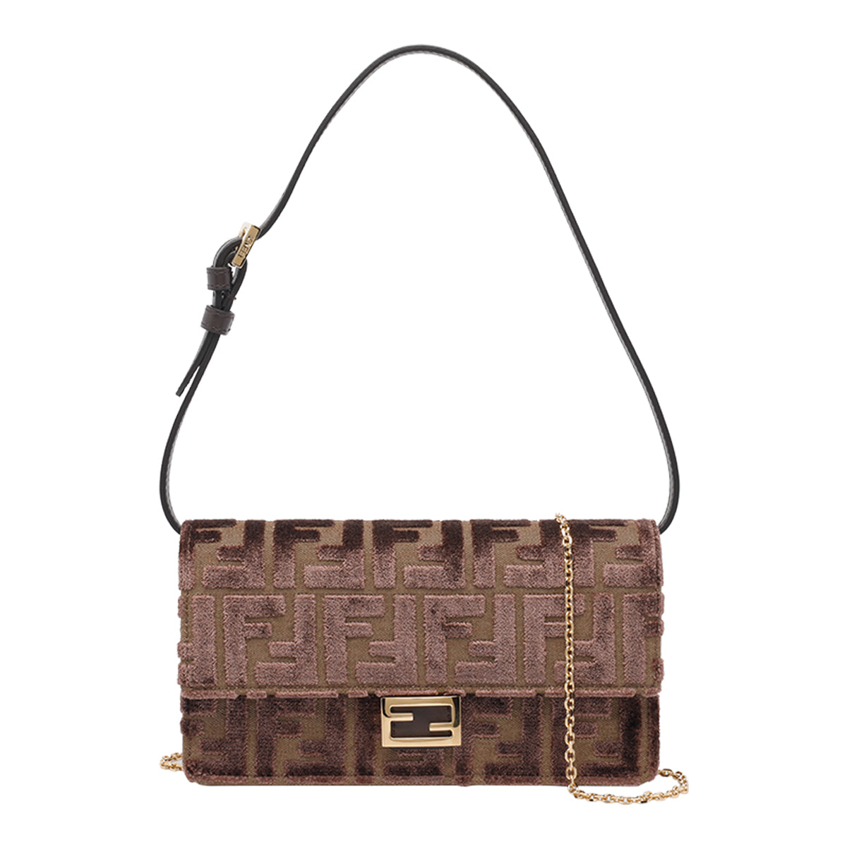 Fendi Bags Brown Fabric