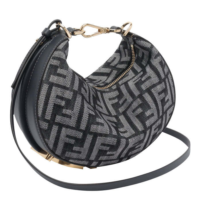 Fendi Bags Grey Fabric