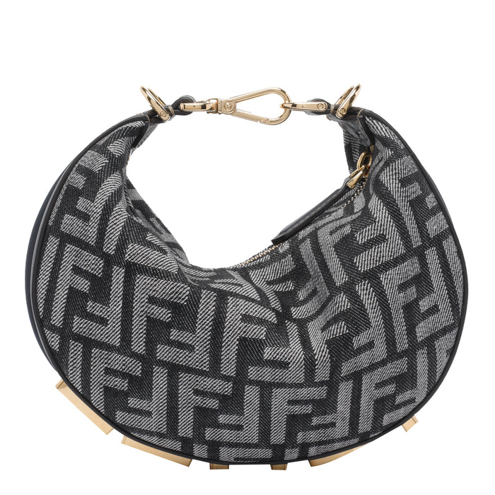 Fendi Bags Grey Fabric