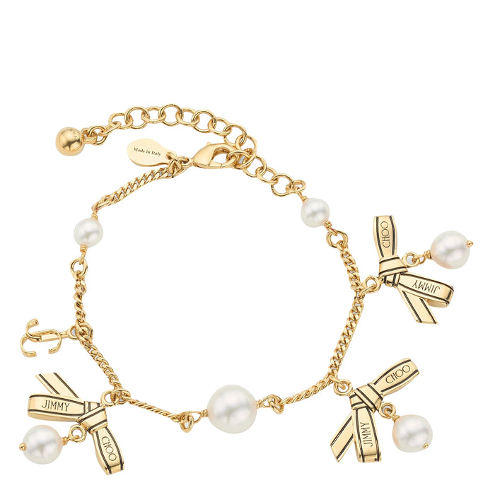 Jimmy Choo Bijoux Golden Brass Resina