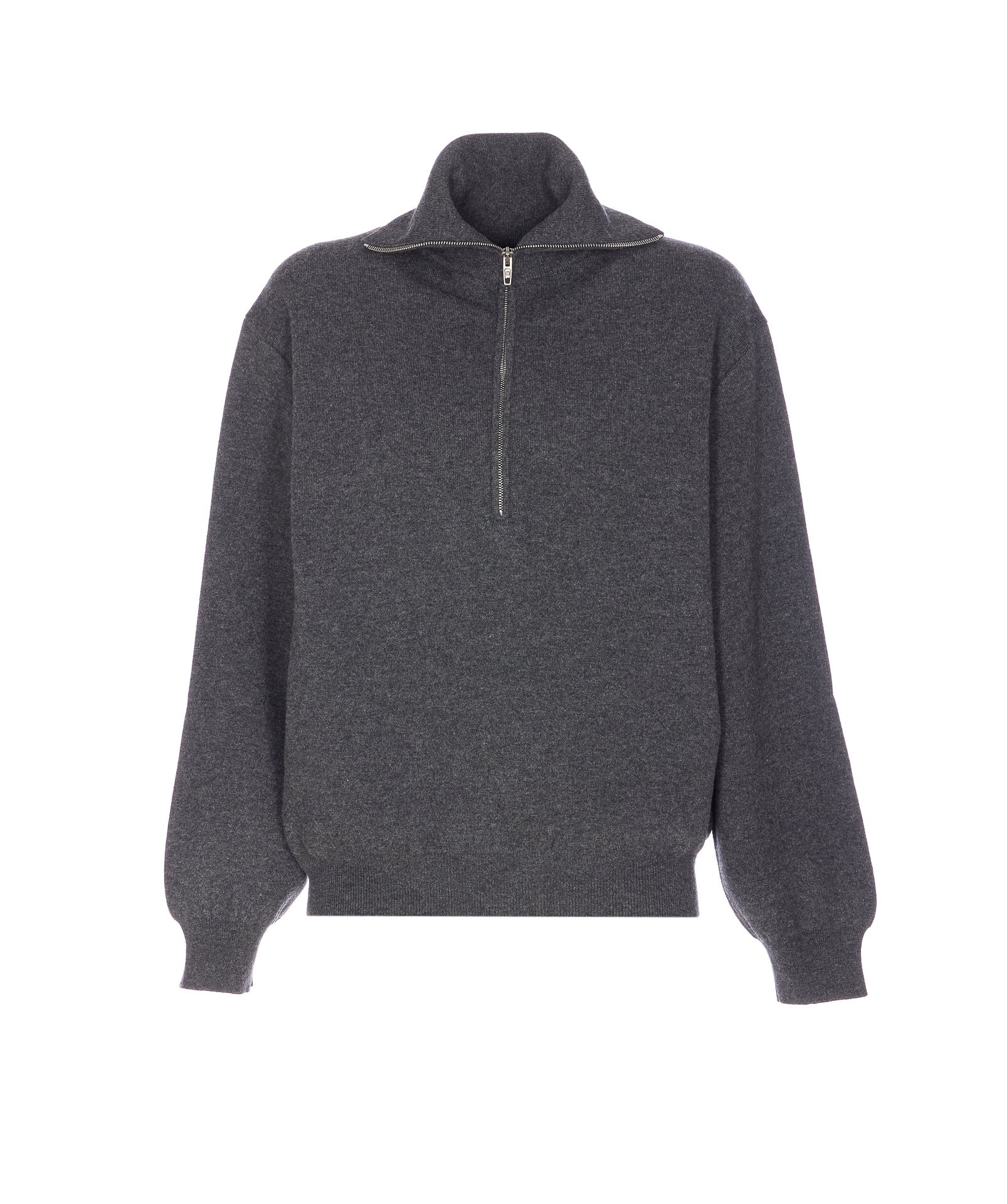Balenciaga Sweaters Grey Wool