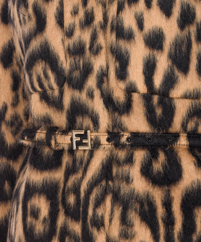 Fendi Jackets Brown Virgin Wool