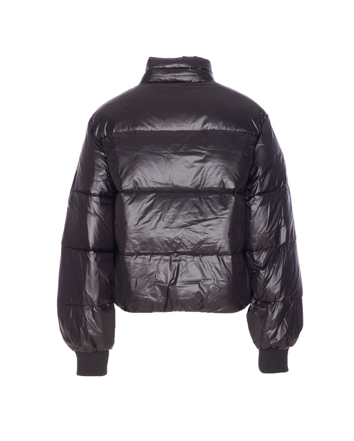 Ganni Jackets Black Recycled Nylon