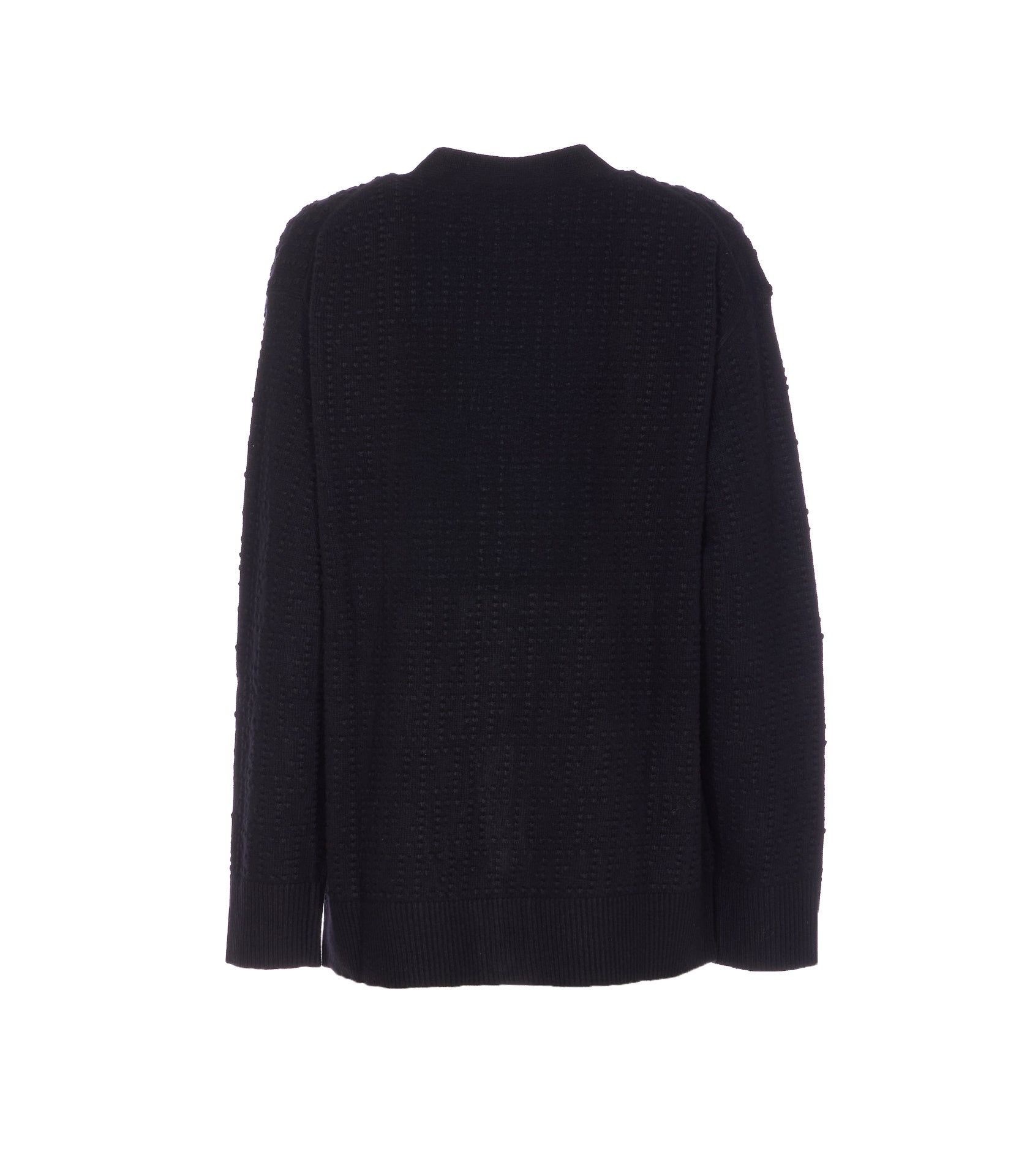 Fendi Sweaters Black Wool