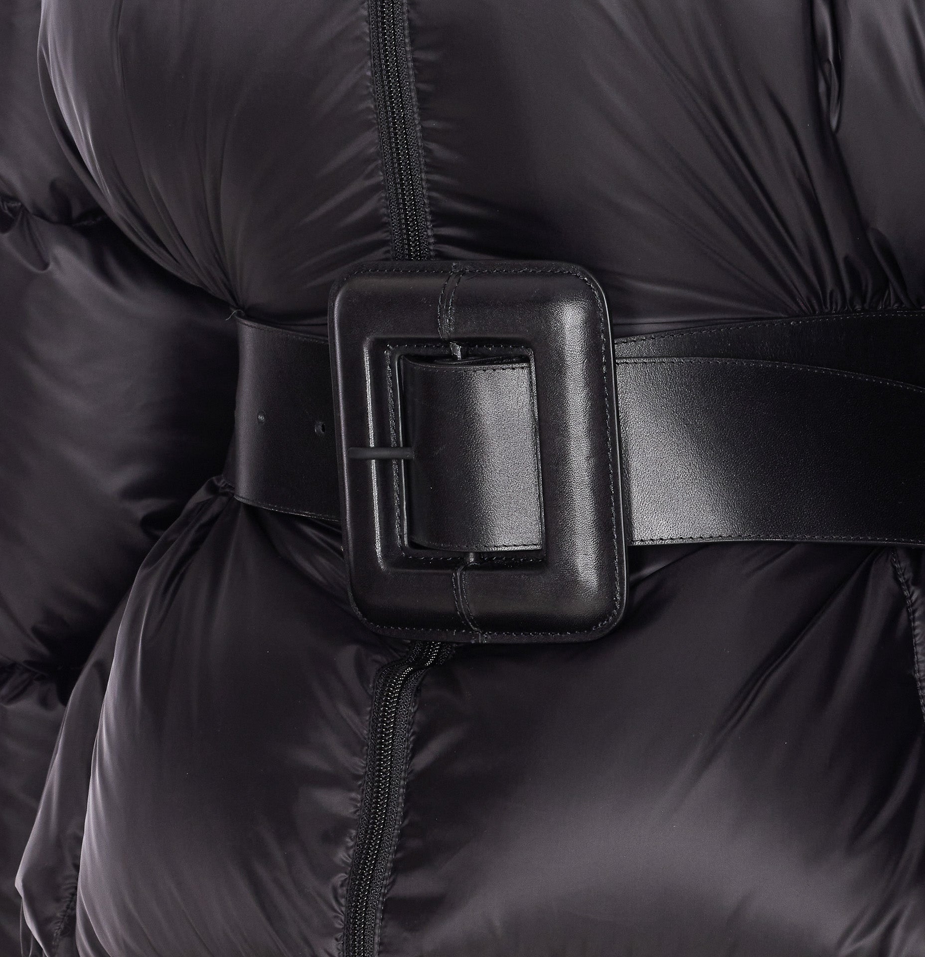 Balenciaga Coats Black Polyamide