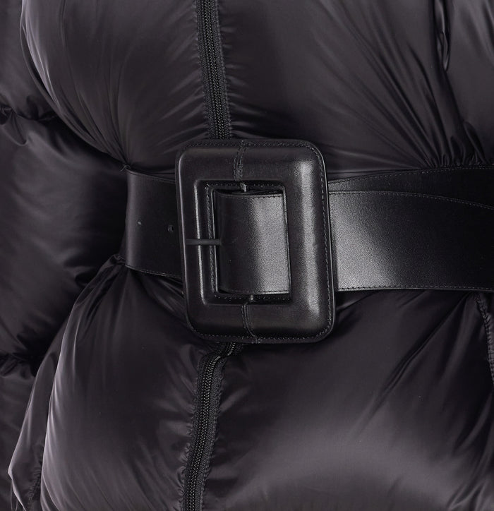 Balenciaga Coats Black Polyamide