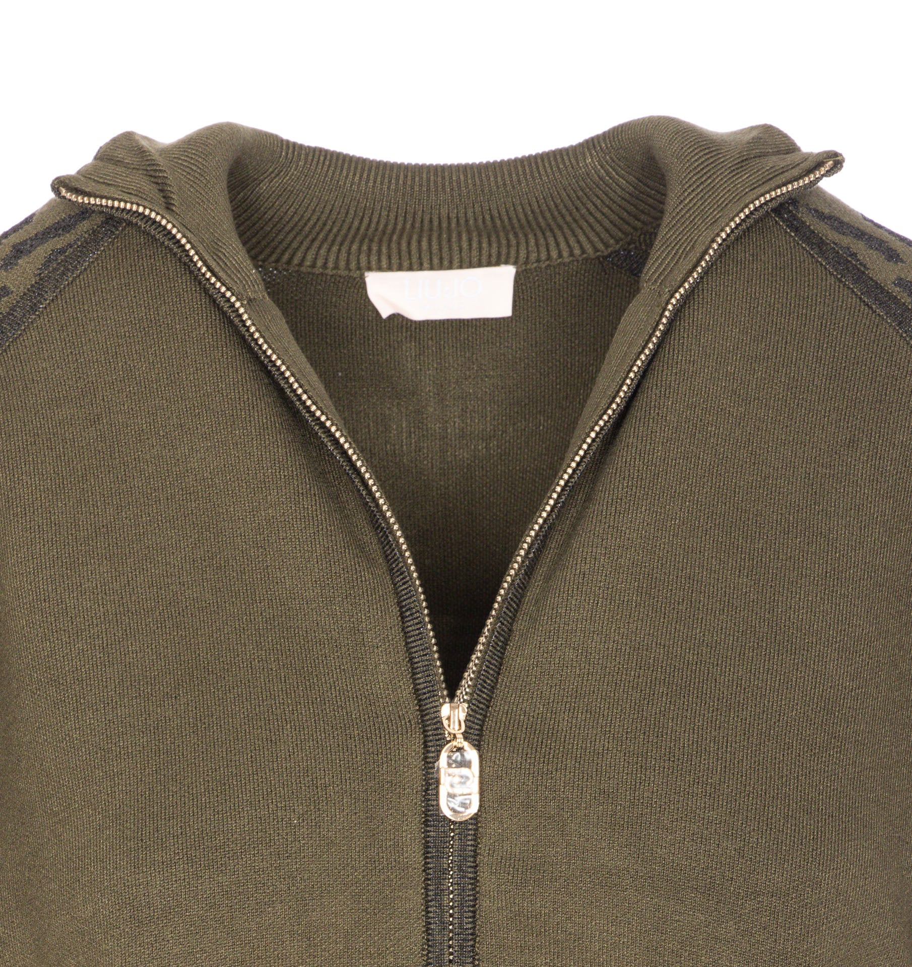 Liu Jo Sweaters Green Viscose Polyamide Polyester