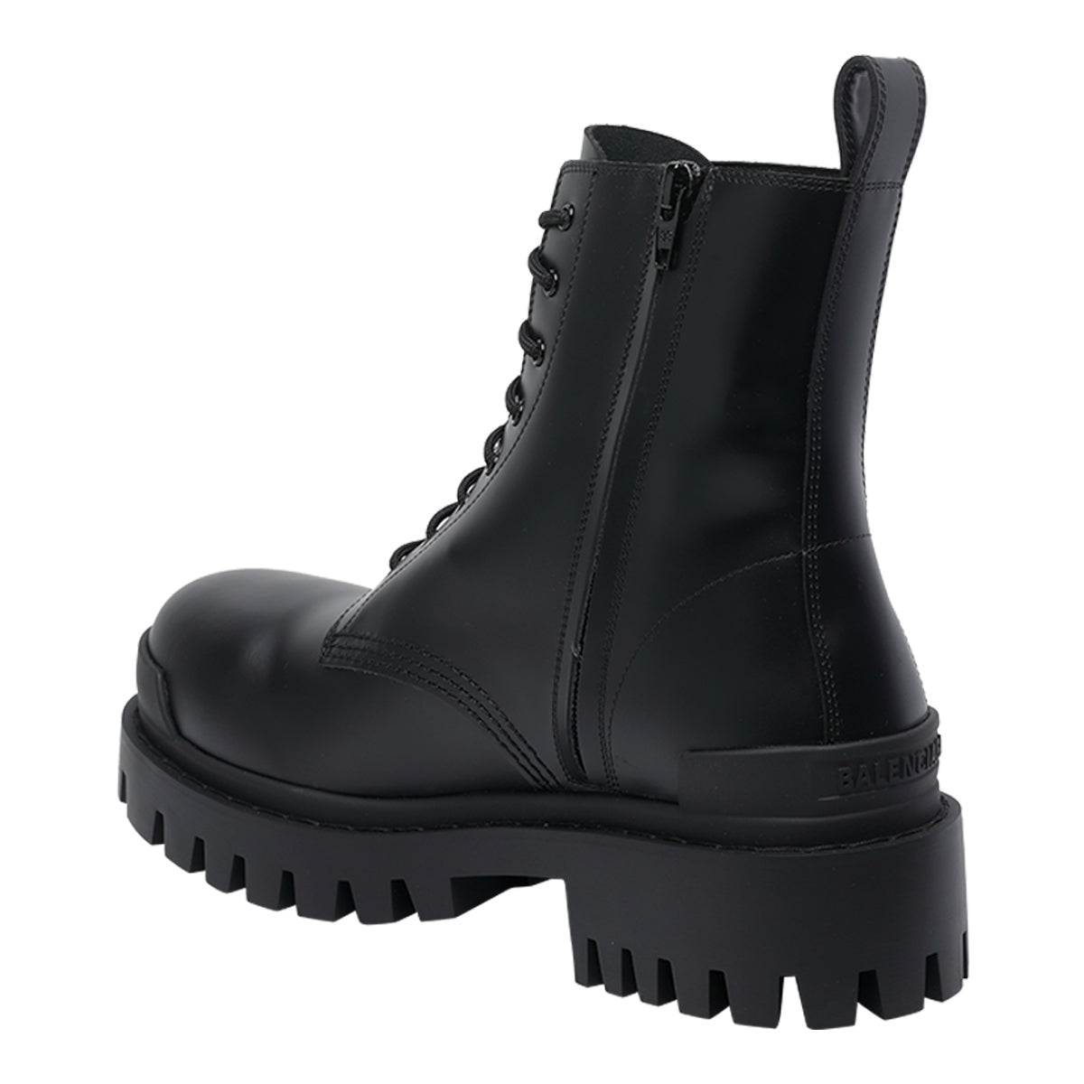 Balenciaga Boots Black Calf Leather/rubber Sole