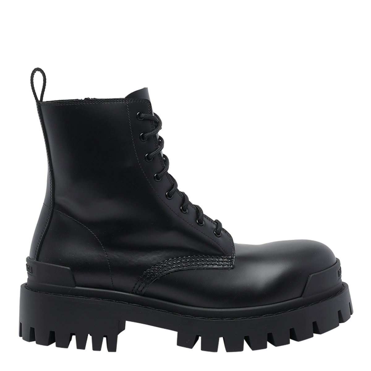 Balenciaga Boots Black Calf Leather/rubber Sole