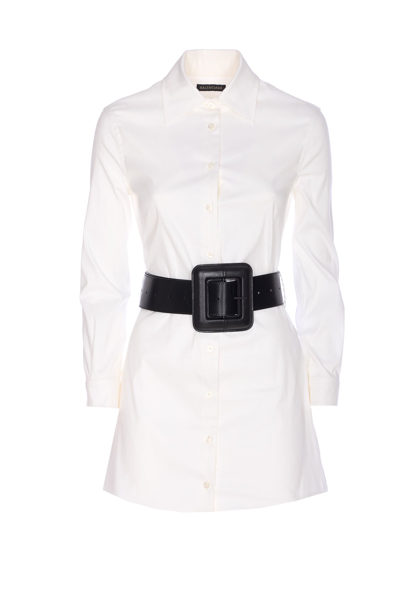 Balenciaga Dresses White Cotton