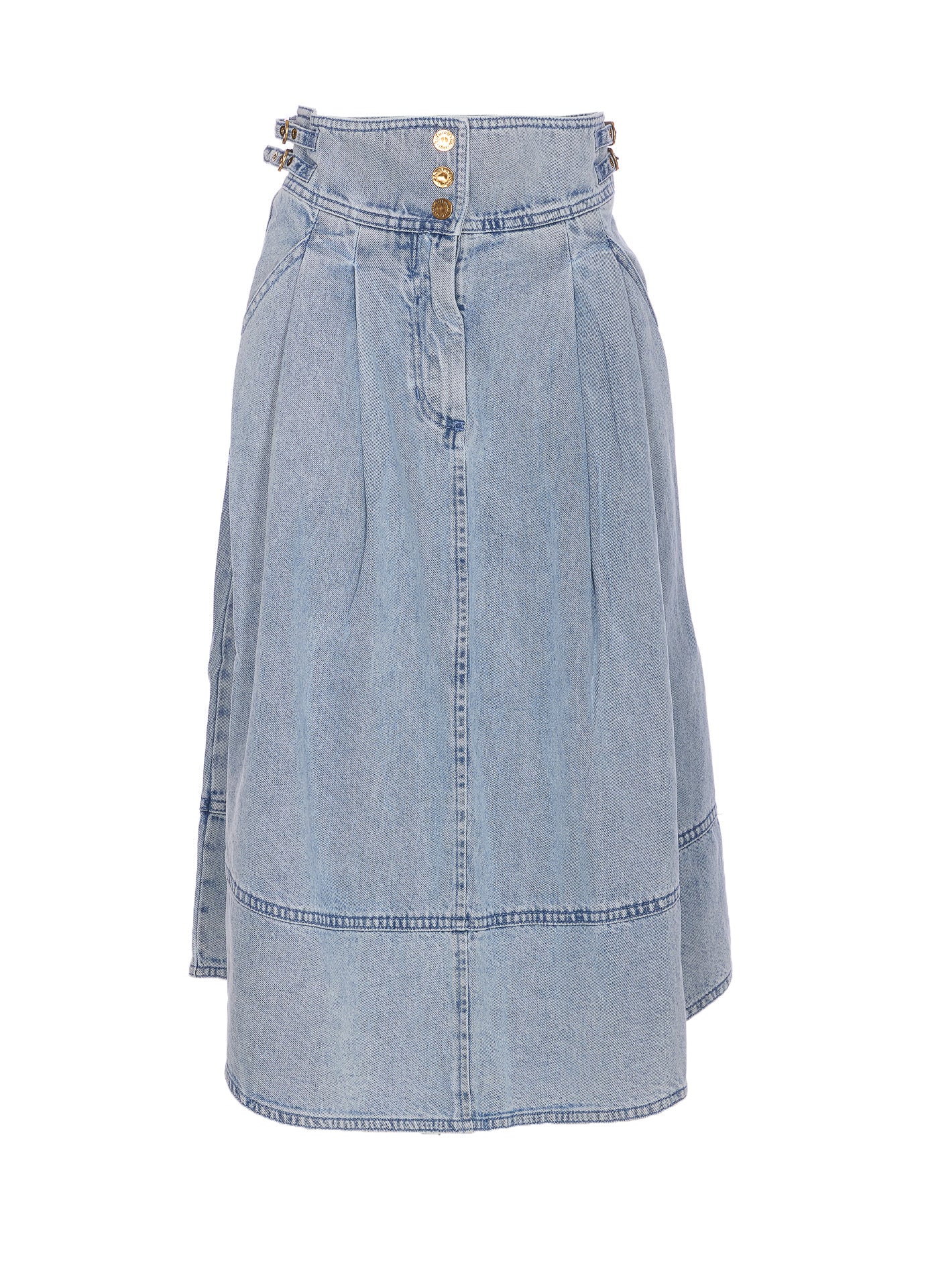 Zimmermann Skirts Blue Cotton