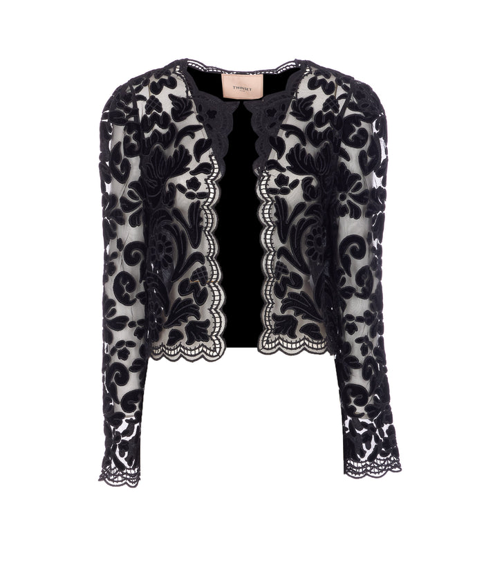 Twin-Set Jackets Black Polyester