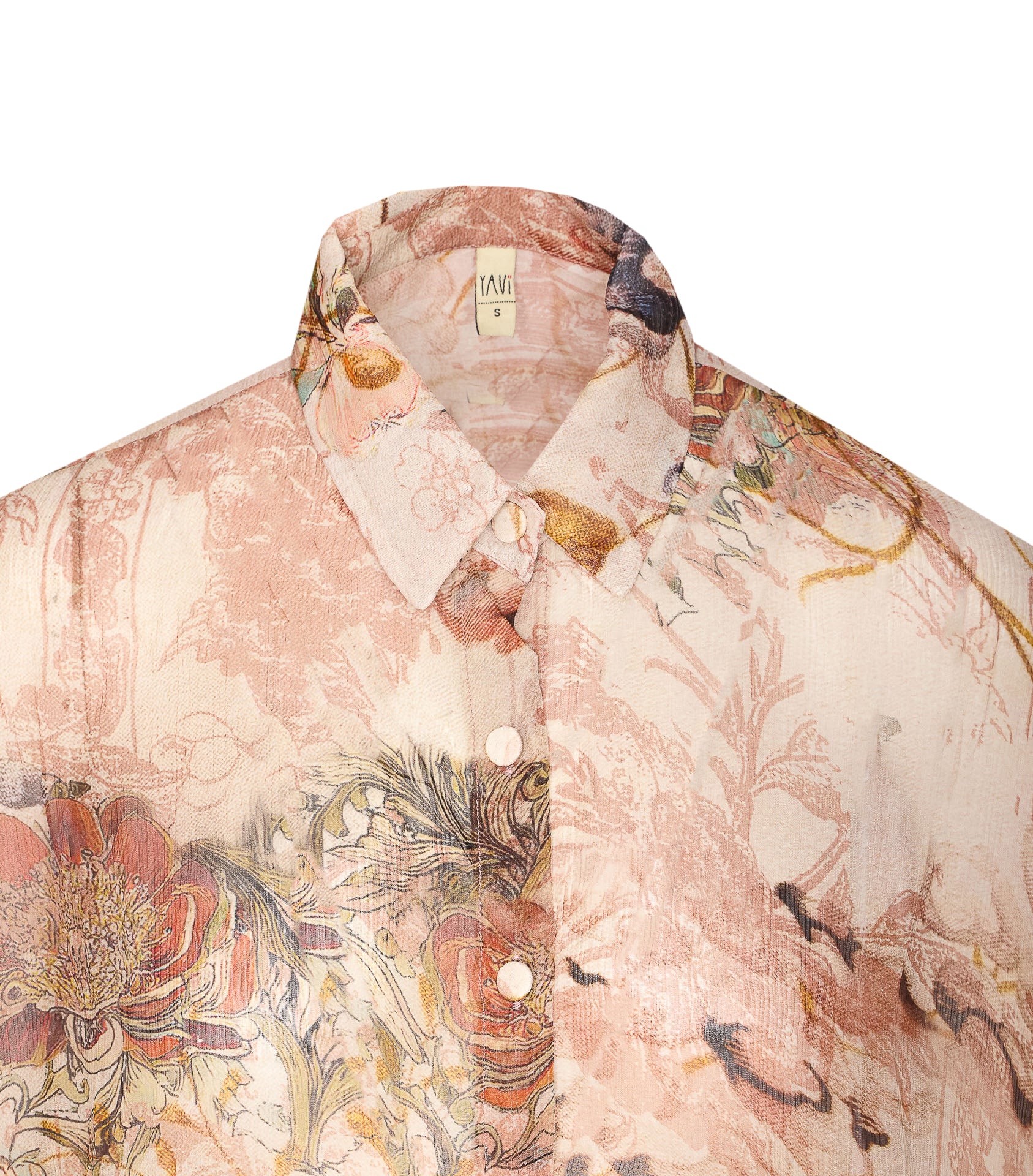 YAVI Shirts Pink Viscose