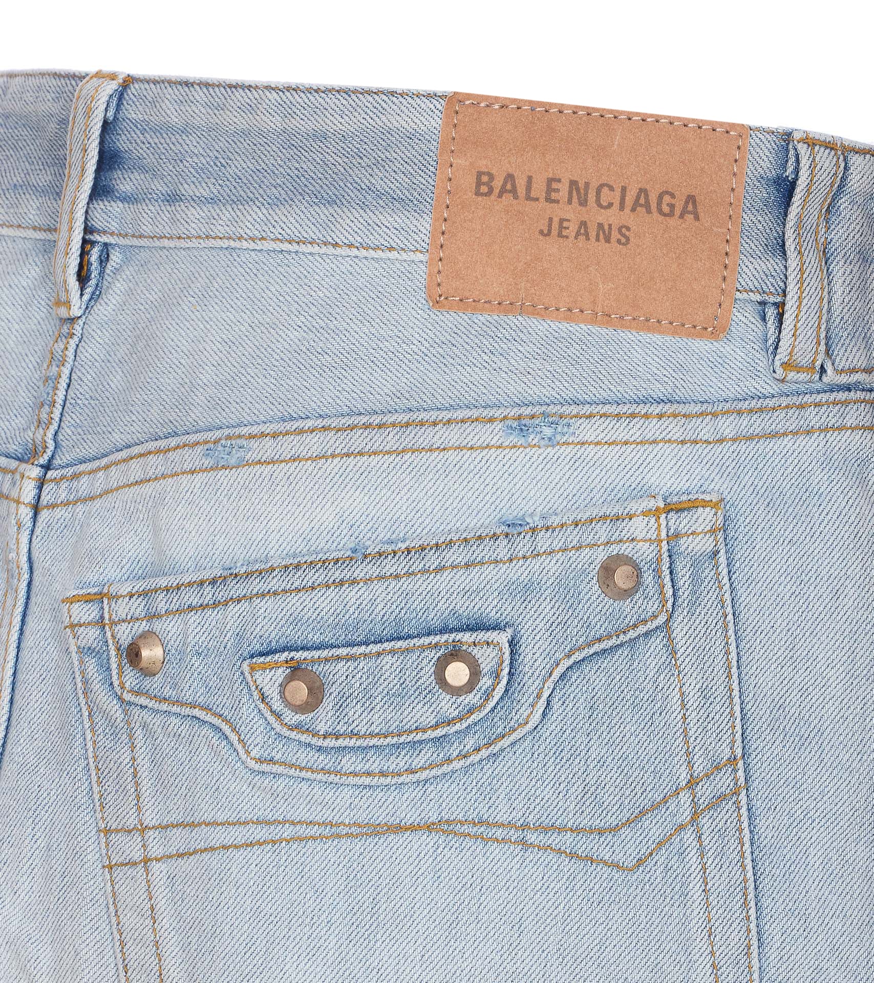 Balenciaga Skirts Blue Cotton
